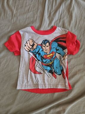 DC Comics Superman Kids Pajama Shirt 4T